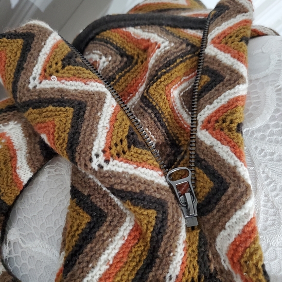 Host Picked - Free People "Rhiannon" Chevron Sweater Dress NWOT - Picture 12 of 15